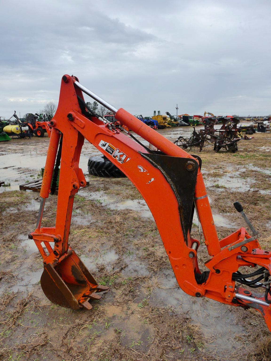 Kubota L3901 Tractor: Front Loader, Backhoe Attachment, Meter Shows 2230 hr