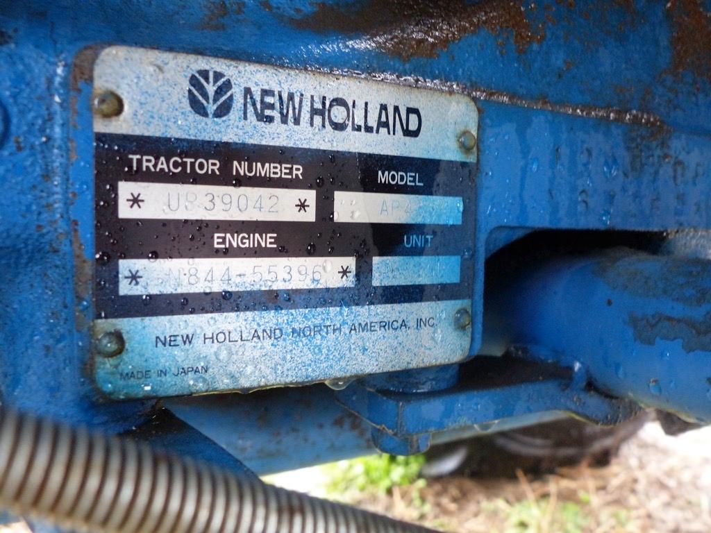 New Holland 1920 MFWD Tractor, s/n UD39042: 3PH, Drawbar, Meter Shows 2949