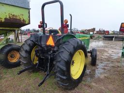 John Deere 5105 Tractor, s/n 110314: 2wd, Canopy, Meter Shows 1500 hrs