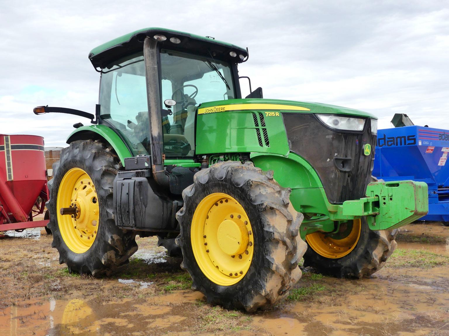 2011 John Deere 7215R MFWD Tractor, s/n 1RW7215RTBD002559: IVT Trans., Quic