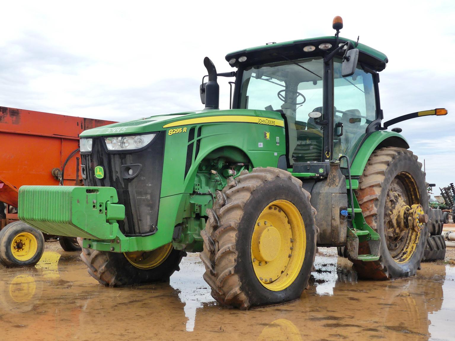 2018 John Deere 8295R MFWD Tractor, s/n 1RW8295RCJR132565: C/A, Factory Dua