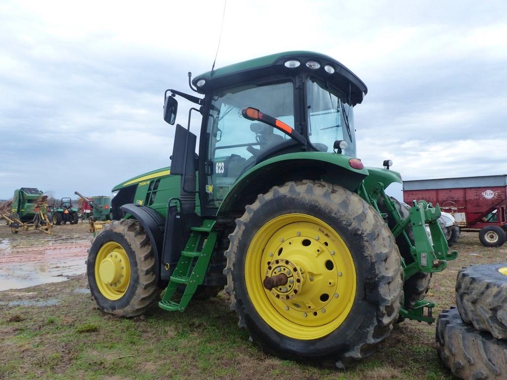 2013 John Deere 7230R MFWD Tractor, s/n 1RW7230RHDC014024: C/A, IVT Trans.,