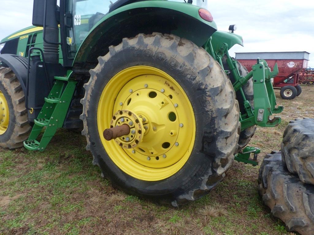 2013 John Deere 7230R MFWD Tractor, s/n 1RW7230RHDC014024: C/A, IVT Trans.,