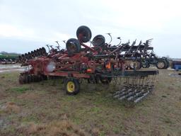 Case 4400 Cultivator, s/n 3FH0009014 w/ Mulching Finisher