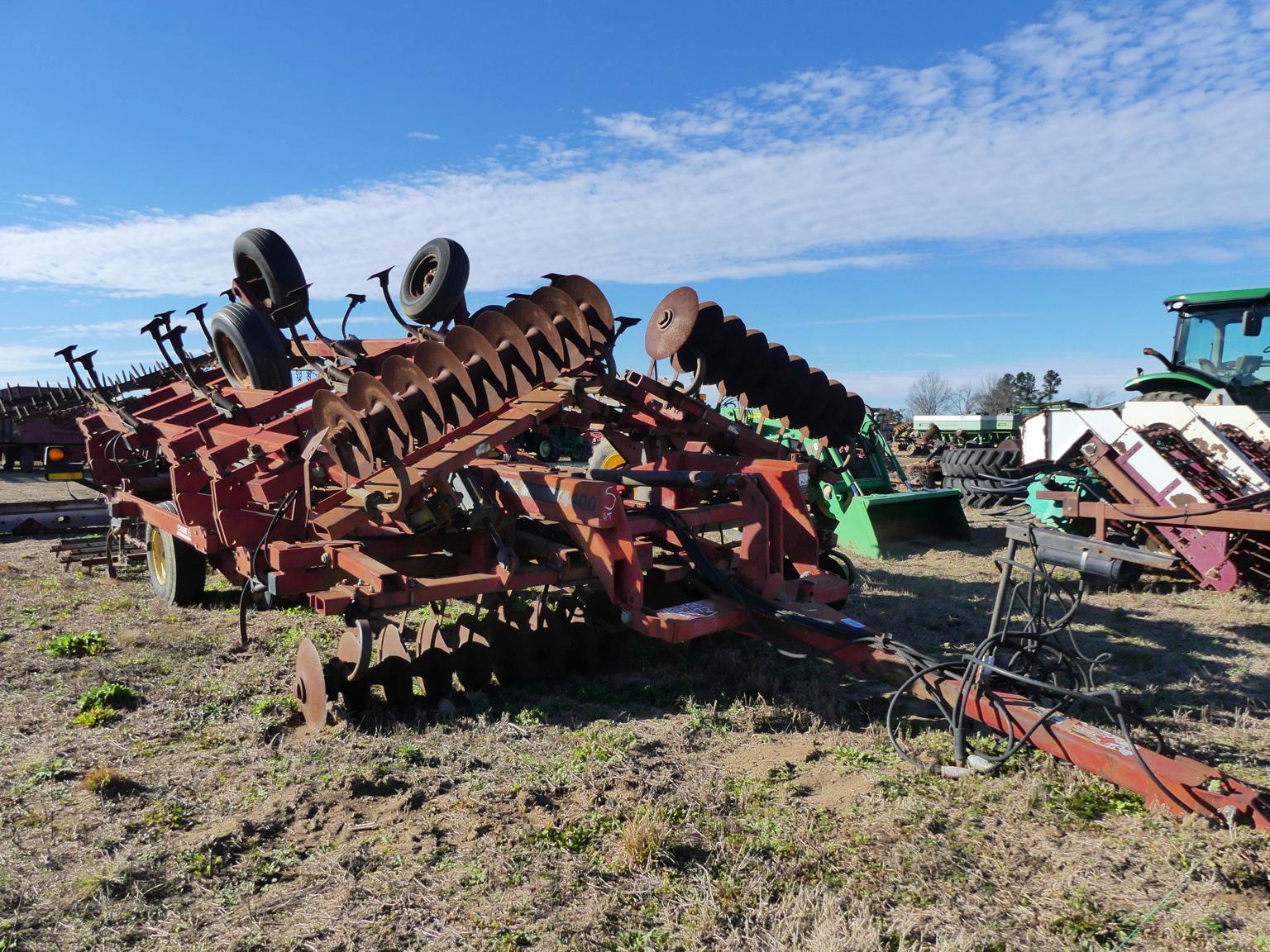 Case 4400 Cultivator, s/n 3FH0009014 w/ Mulching Finisher