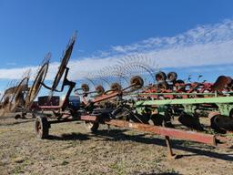 M&W 8-wheel Hay Rake