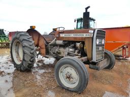 Massey Ferguson 240 Tractor, s/n 555750 TRACTOR DOES RUN