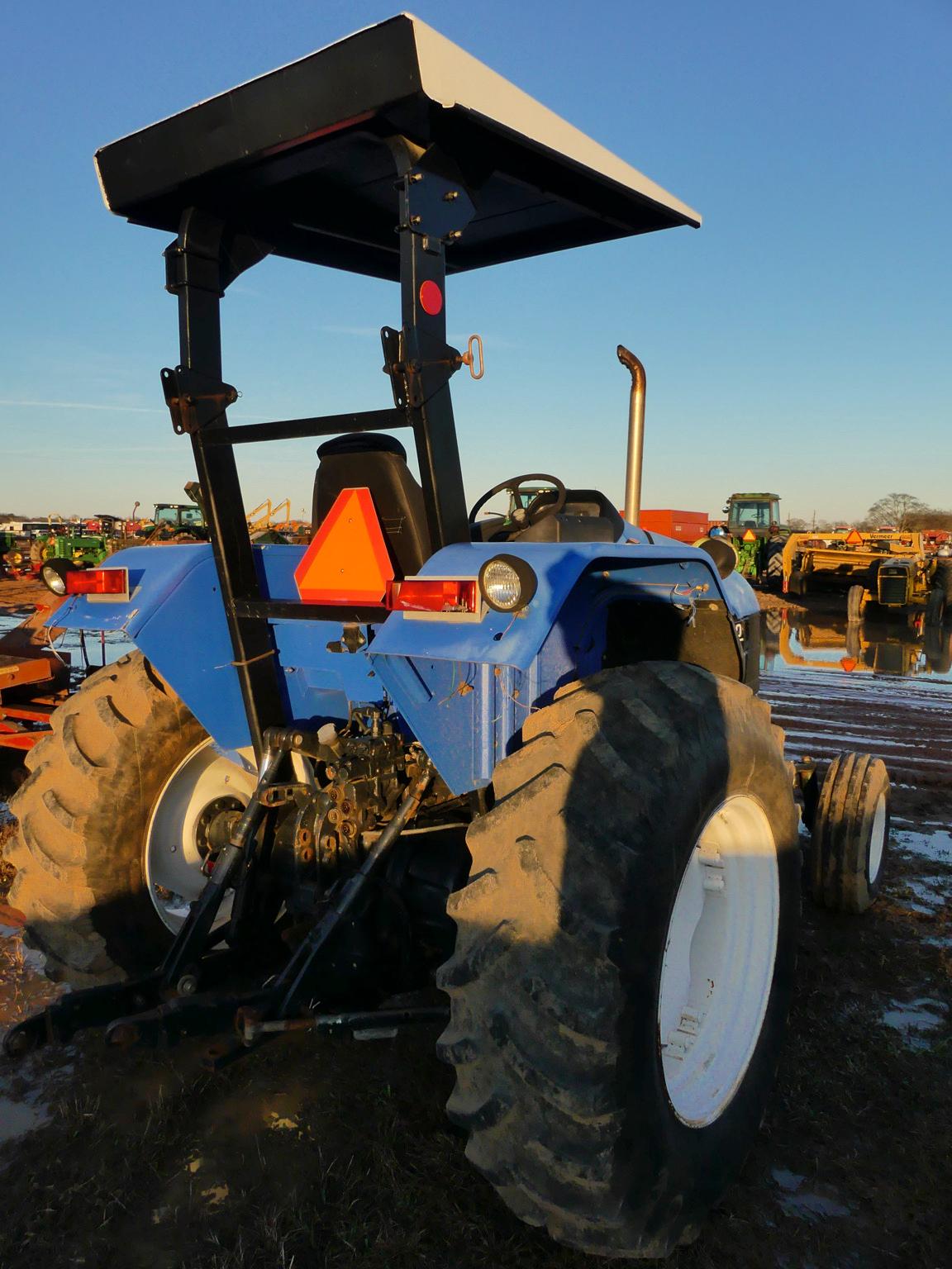 New Holland TS110 Tractor, s/n 104306B: Meter Shows 2758 hrs