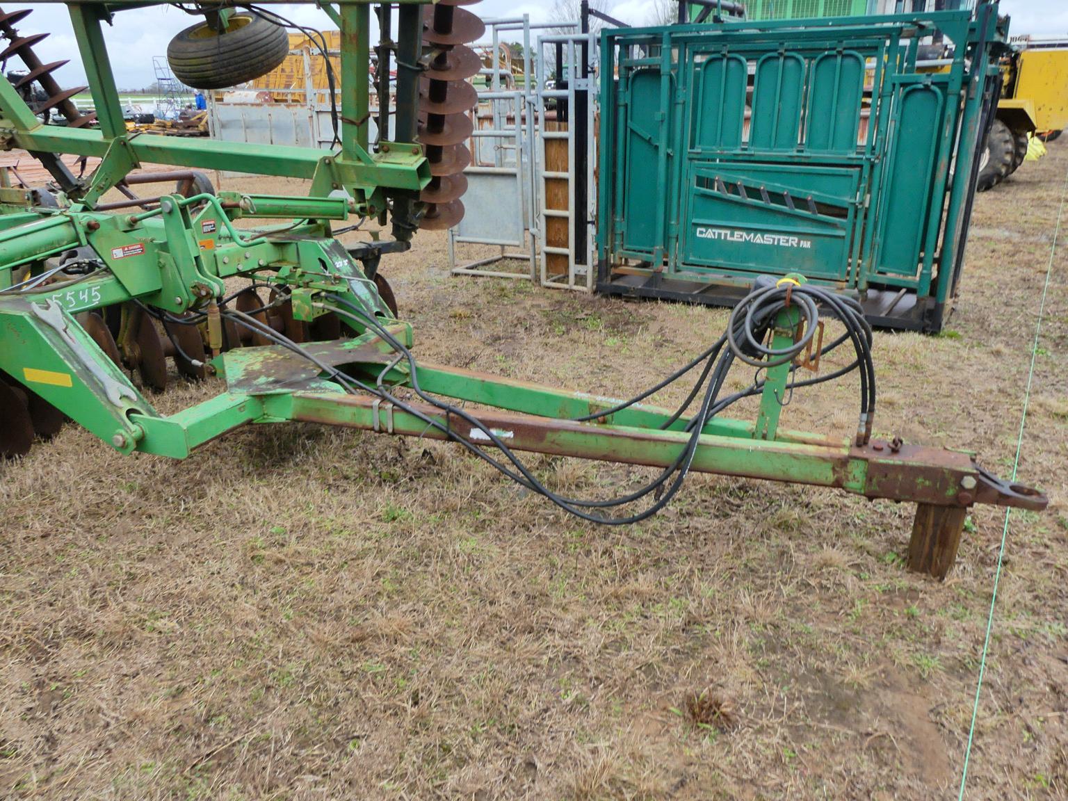 John Deere 637 Harrow, s/n N00637X003869 w/ Drags