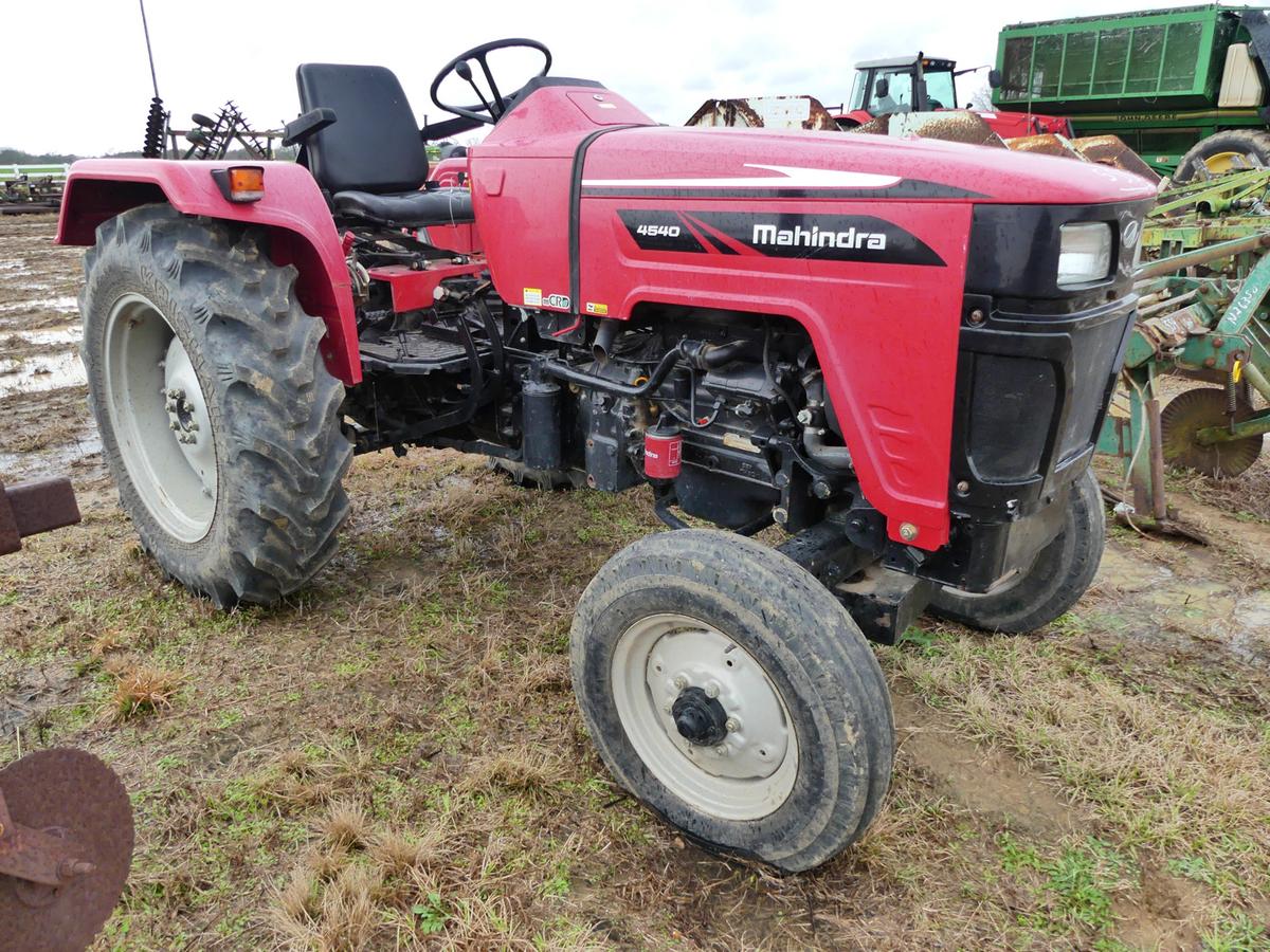 2015 Mahindra 4540 Tractor, s/n MBCNY1772: 2wd, Canopy, Meter Shows 219 hrs