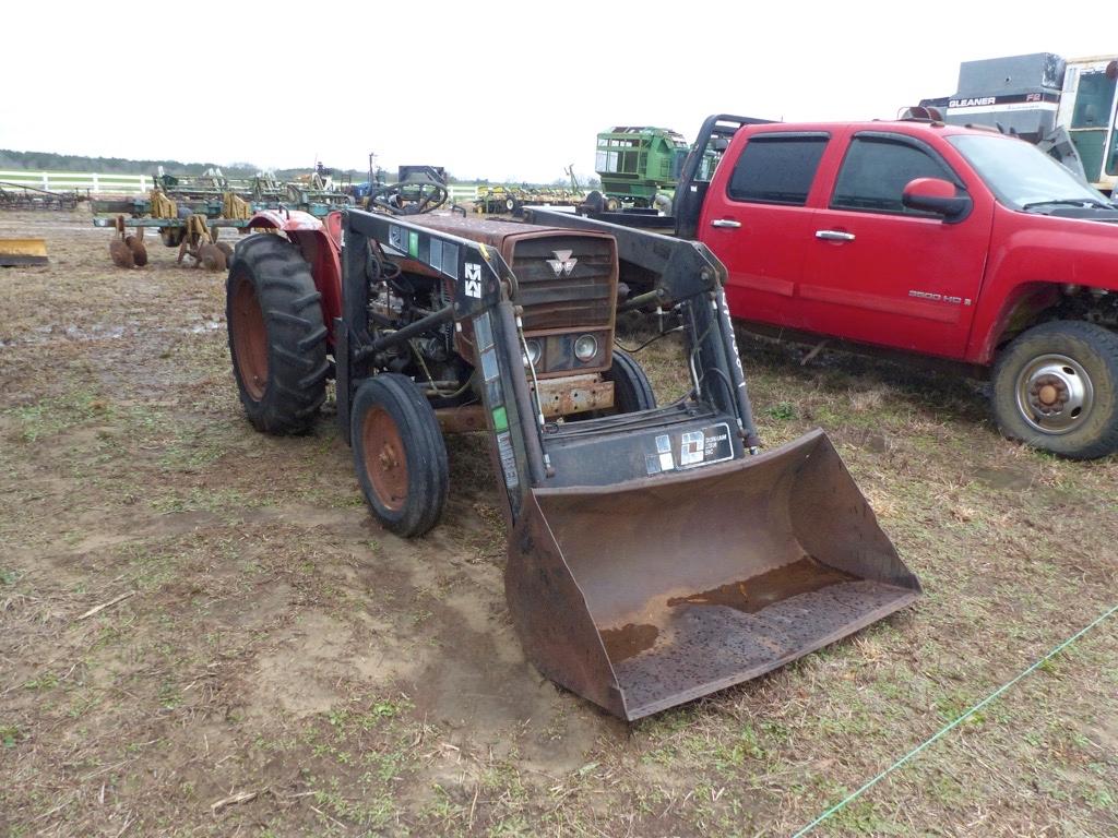 Massey Ferguson 210 Tractor, s/n 03383: Meter Shows 2598 hrs