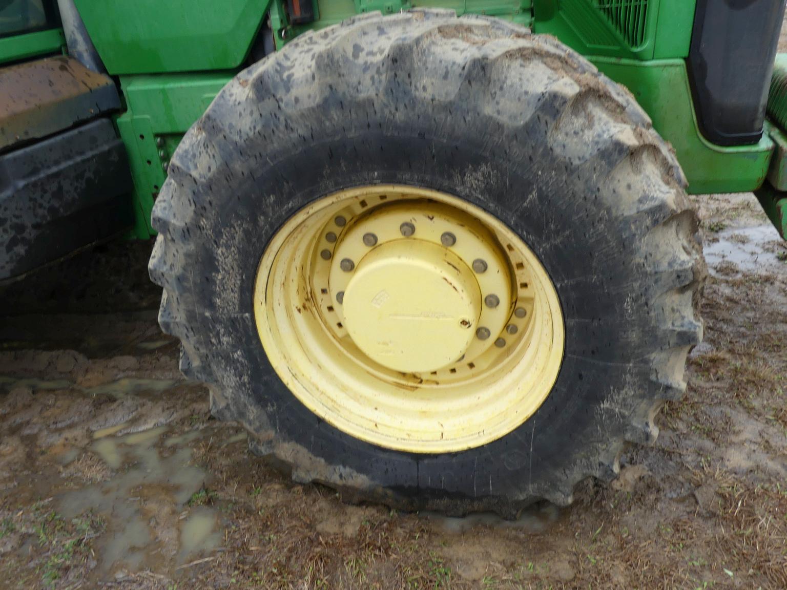 John Deere 8310 MFWD Tractor, s/n P012711: C/A, Rear Duals