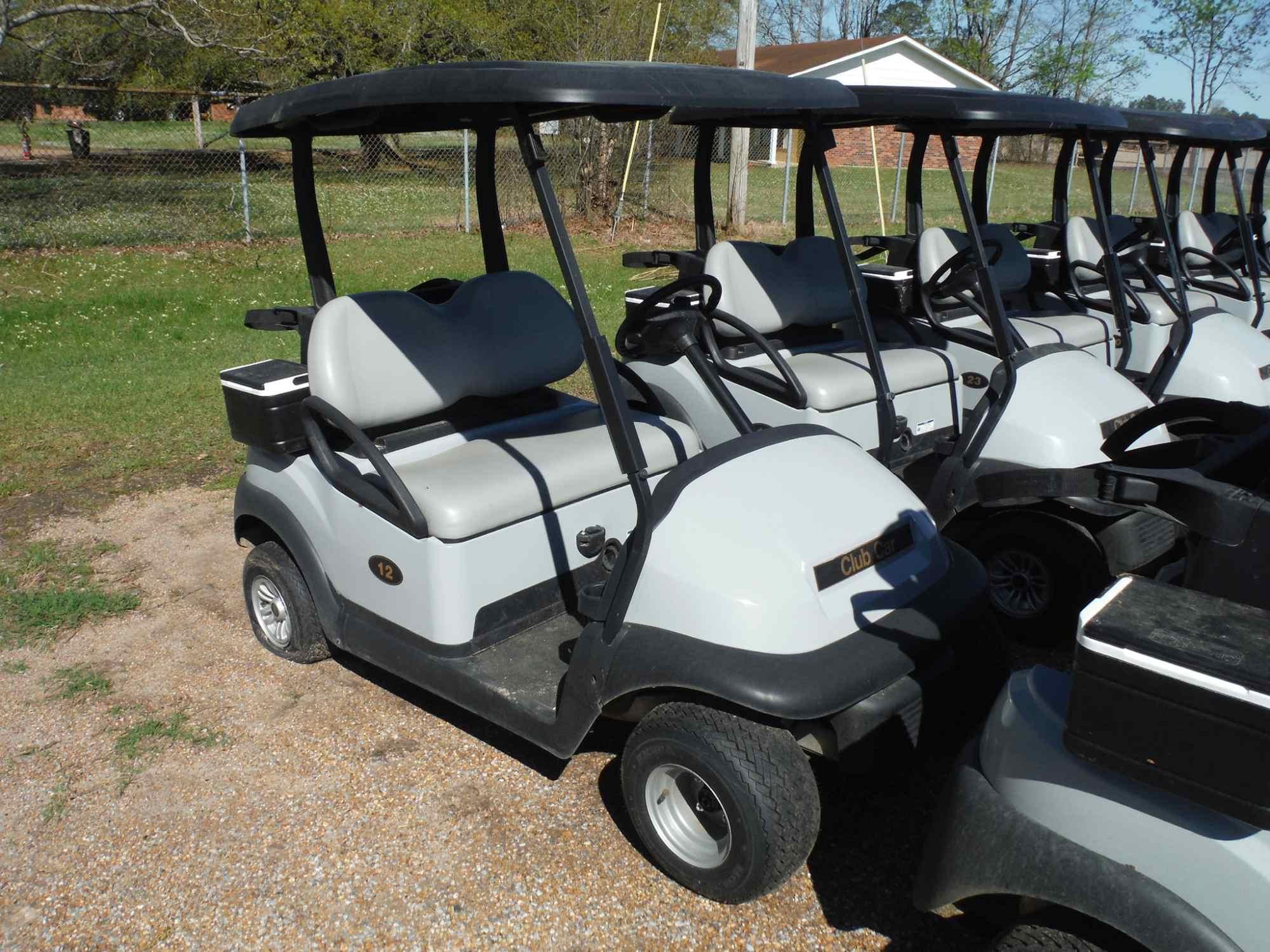 2022 Club Car Electric Golf Cart, s/n JE2220-287602 (No Title): Top, w/ Cha