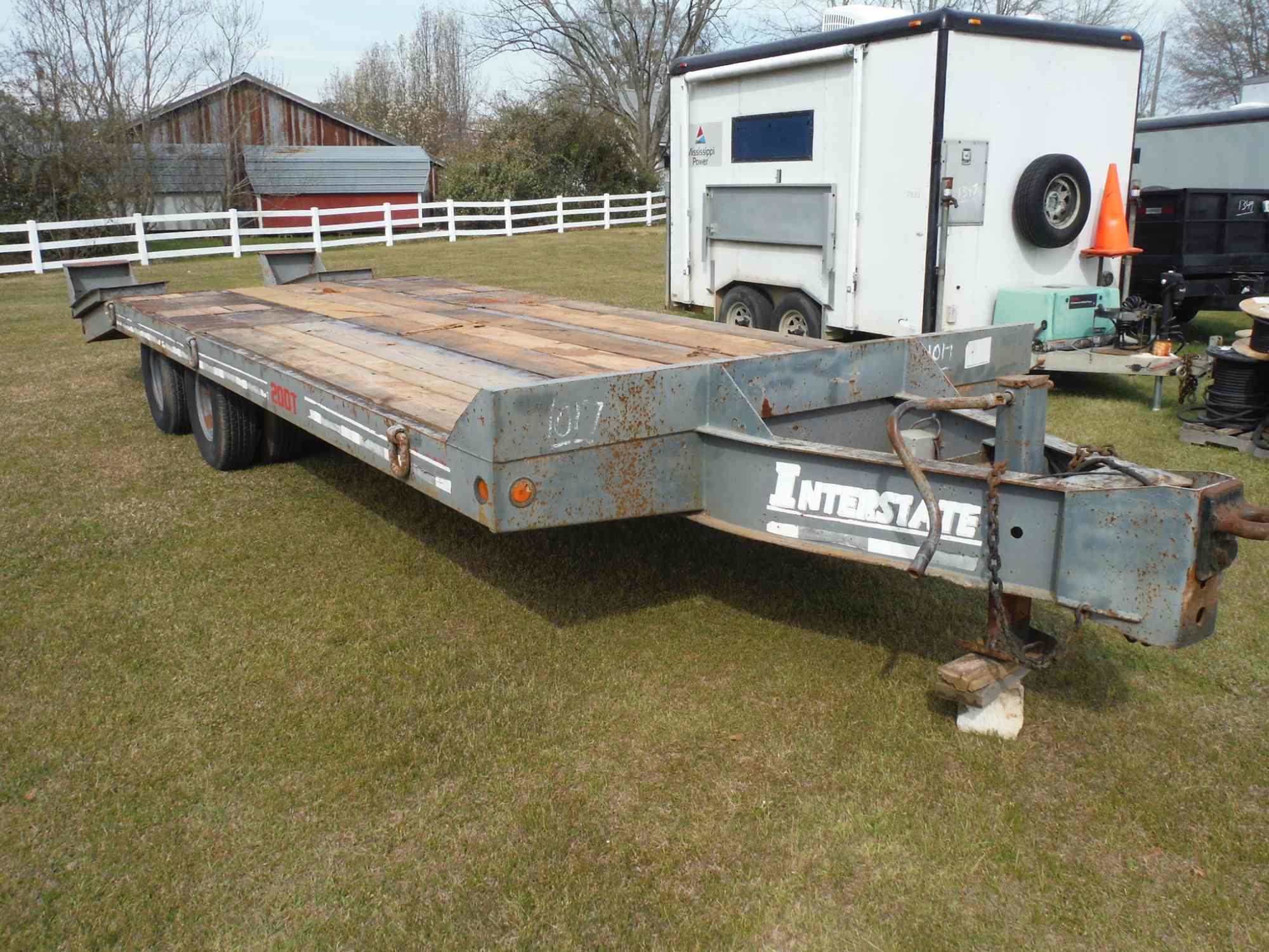 Interstate 25' Tag Trailer (No Title - Bill of Sale Only): Pintle Hitch, Do