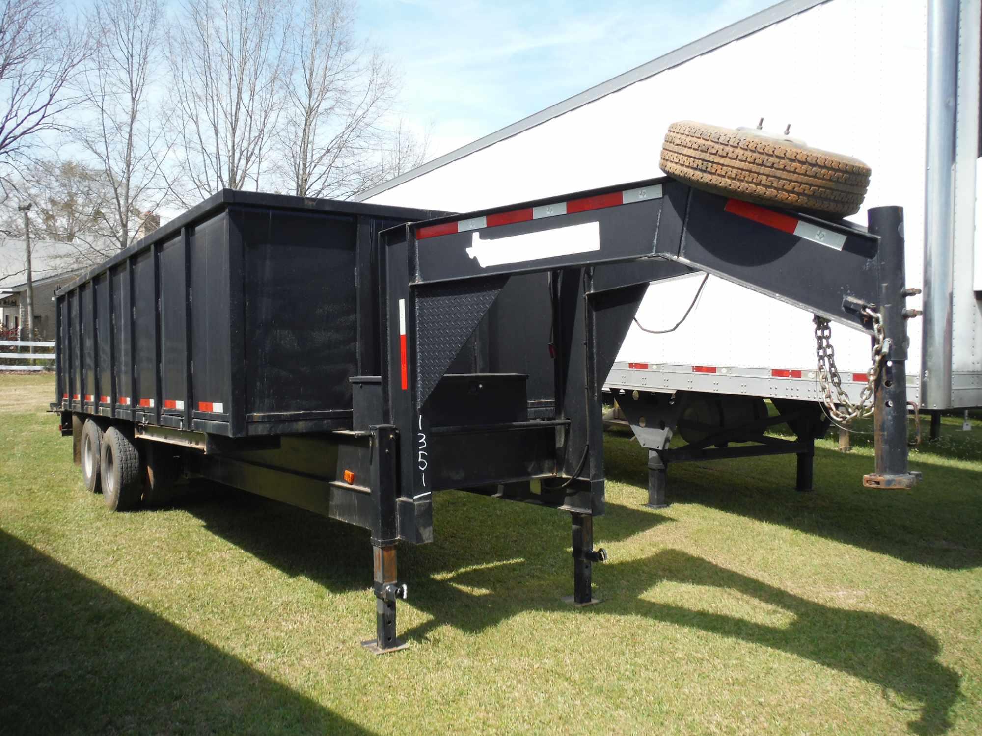 2015 Texas Pride 20' Gooseneck Dump Trailer, s/n 1B9K2HGD3FB624065: Two 120