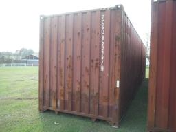 Used 40' Shipping Container, s/n ZCSU8533979