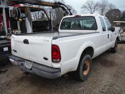 2004 Ford F250 Pickup, s/n 1FTNX20L14EC48368 (Inoperable): (Owned by Alabam