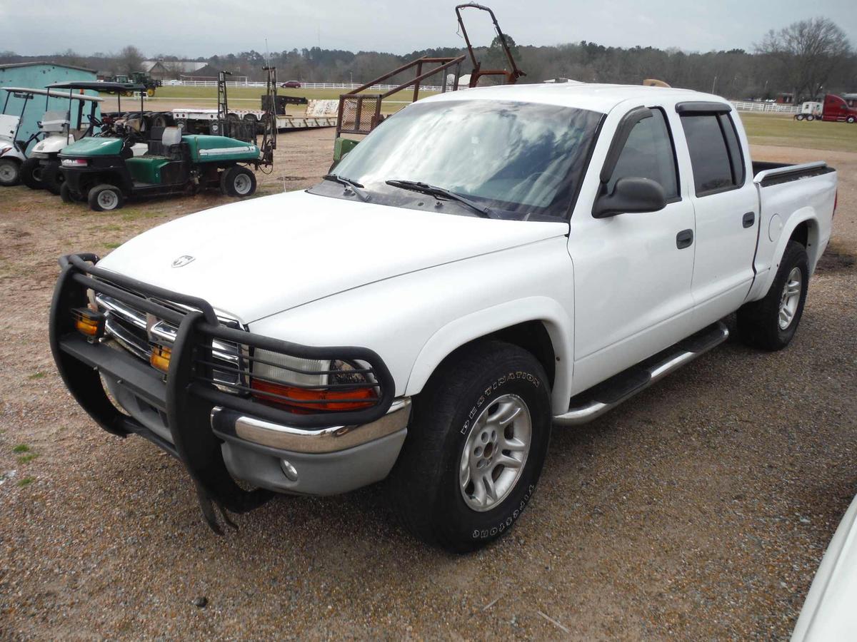 2004 Dodge Dakota Pickup, s/n 1D7HL48N34S717431 (Inoperable): Bad Eng., 4-d