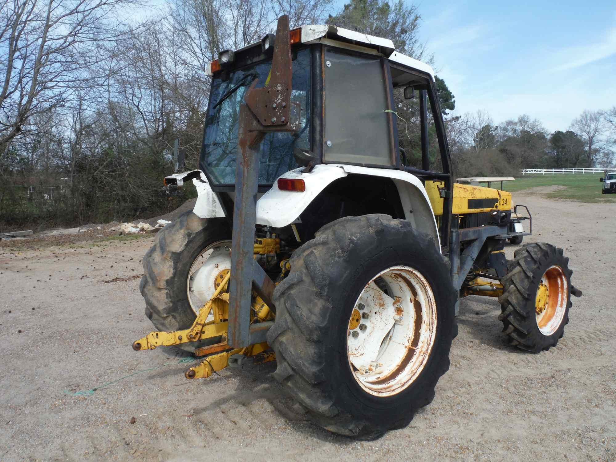 New Holland 7740 MFWD Tractor, s/n 069736B (Salvage): Bad Engine