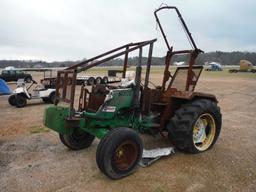 2010 John Deere 5055D Tractor, s/n 1PY5055DHAB002657 (Salvage)