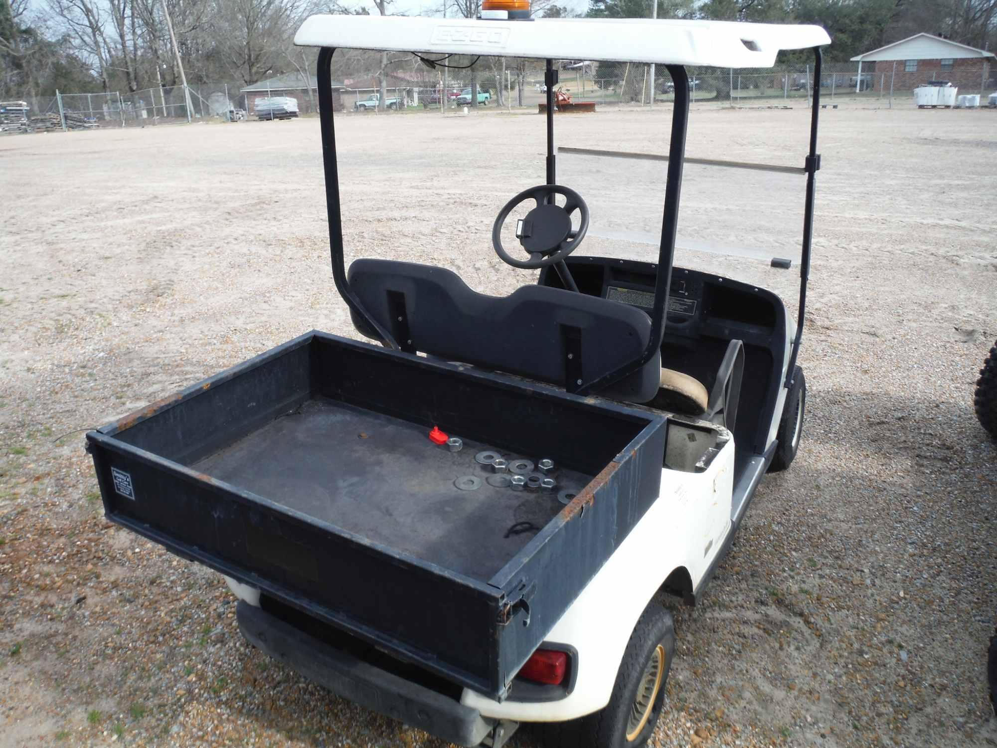 EZGo Elextric Golf Cart, s/n 2423?? (No Title - Salvage): No Charger (Owned