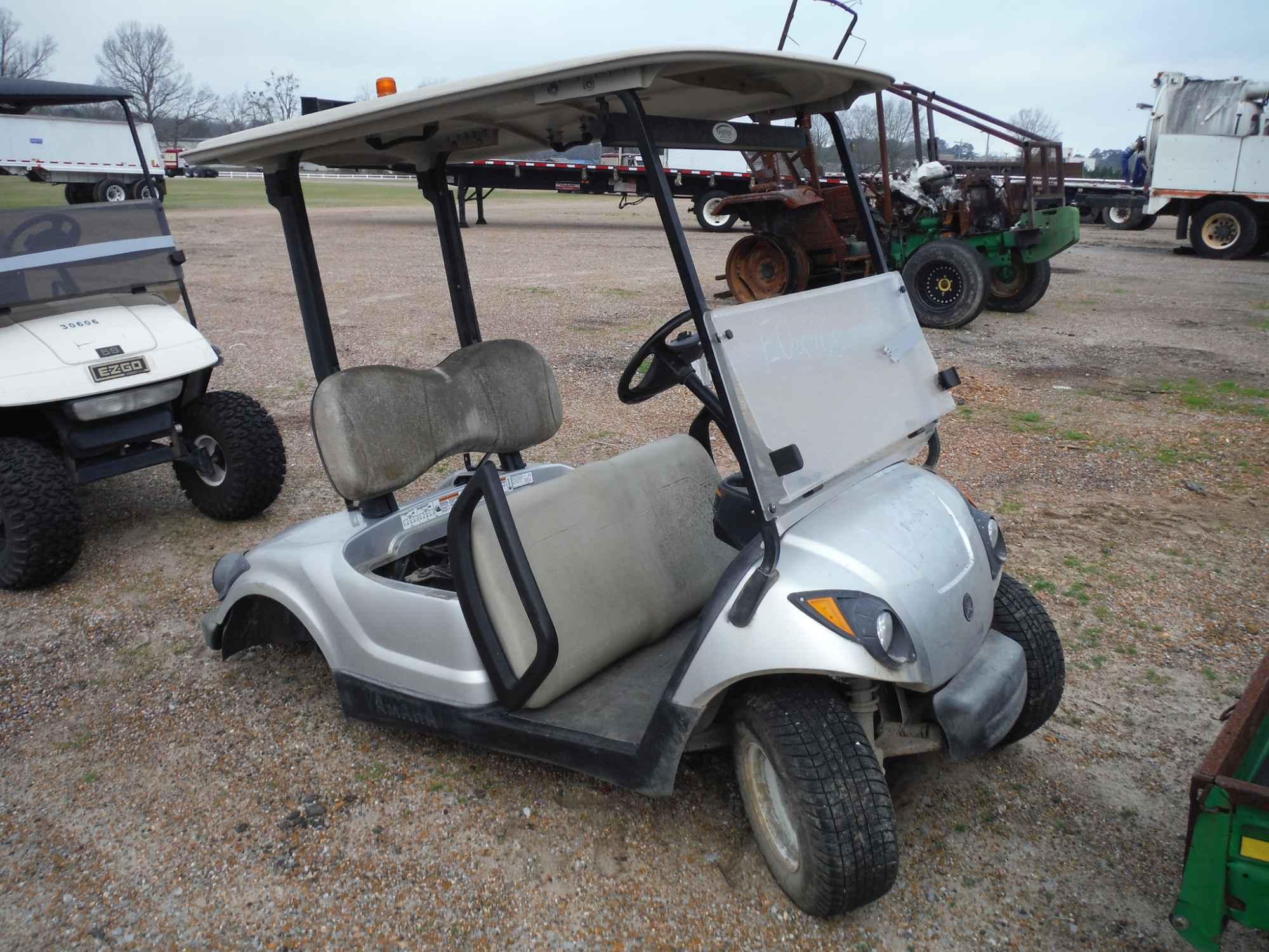 Yamaha YDREX4 Golf Cart, s/n JW9-410512 (No Title - Salvage): No Motor, No