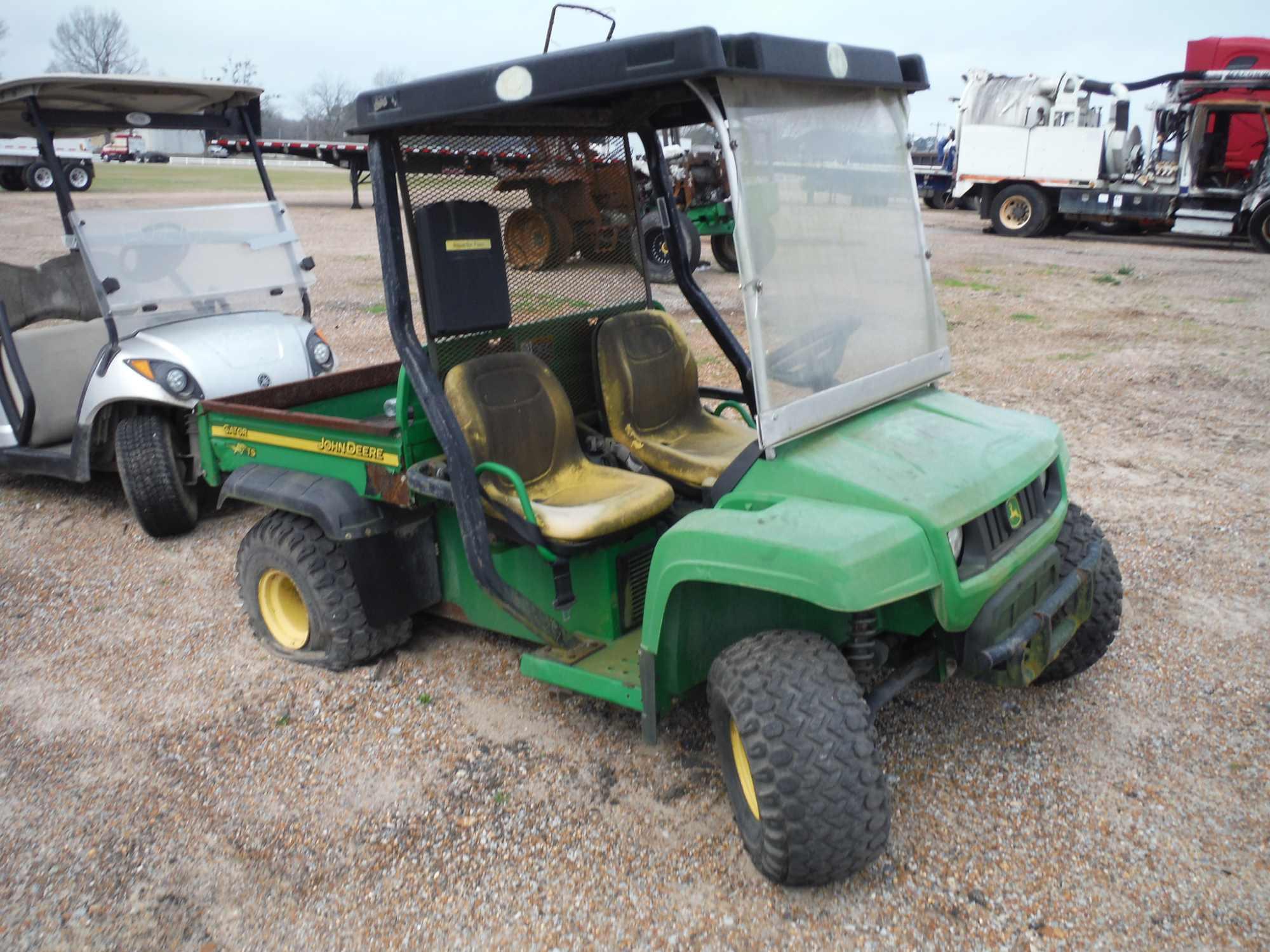 John Deere Gator, s/n 20513 (No Title - Salvage): 2wd (Owned by Mississippi