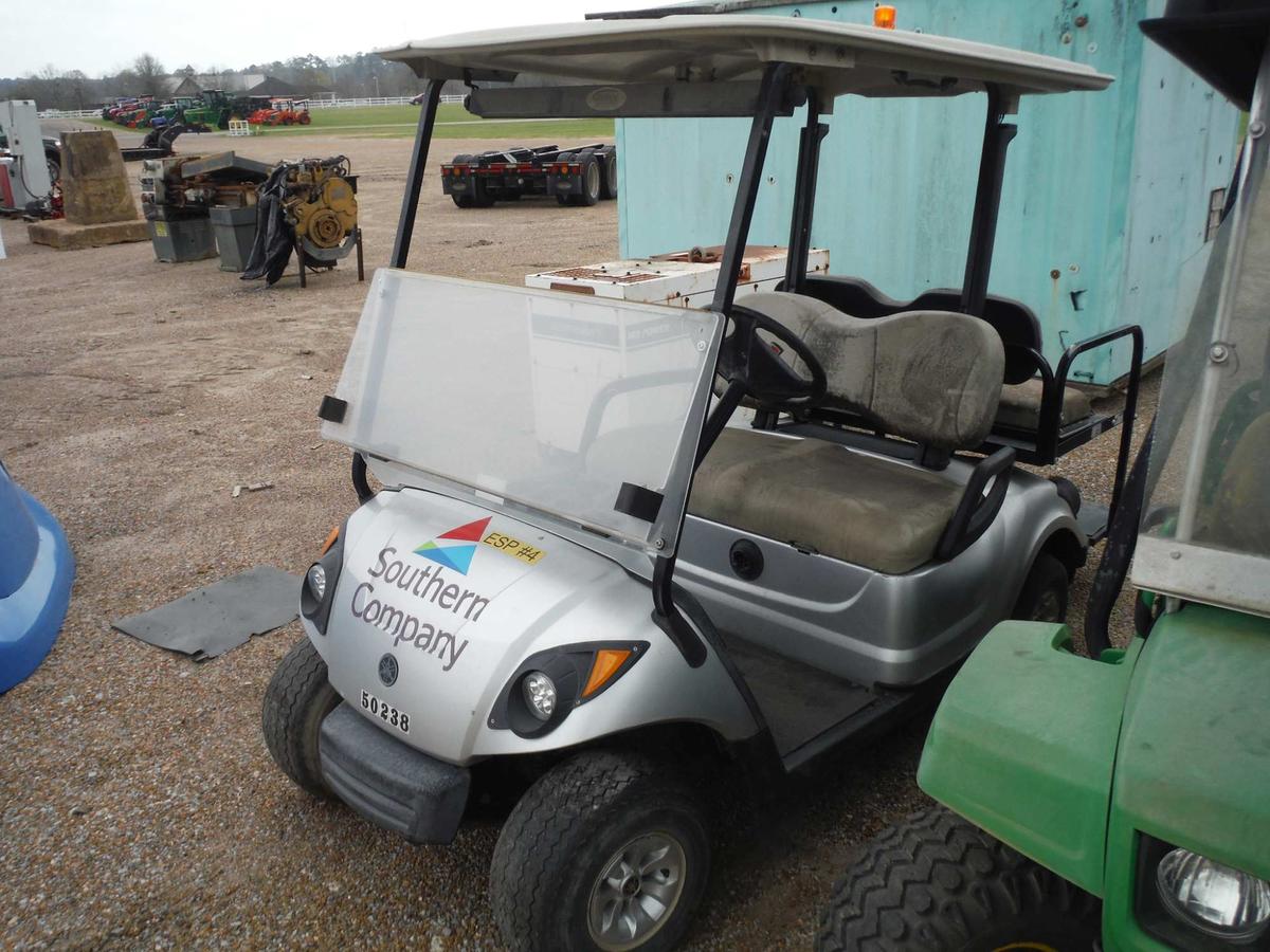 Yamaha Electric Golf Cart, s/n JW9-410523 (No Title - Salvage): Rear Seat,