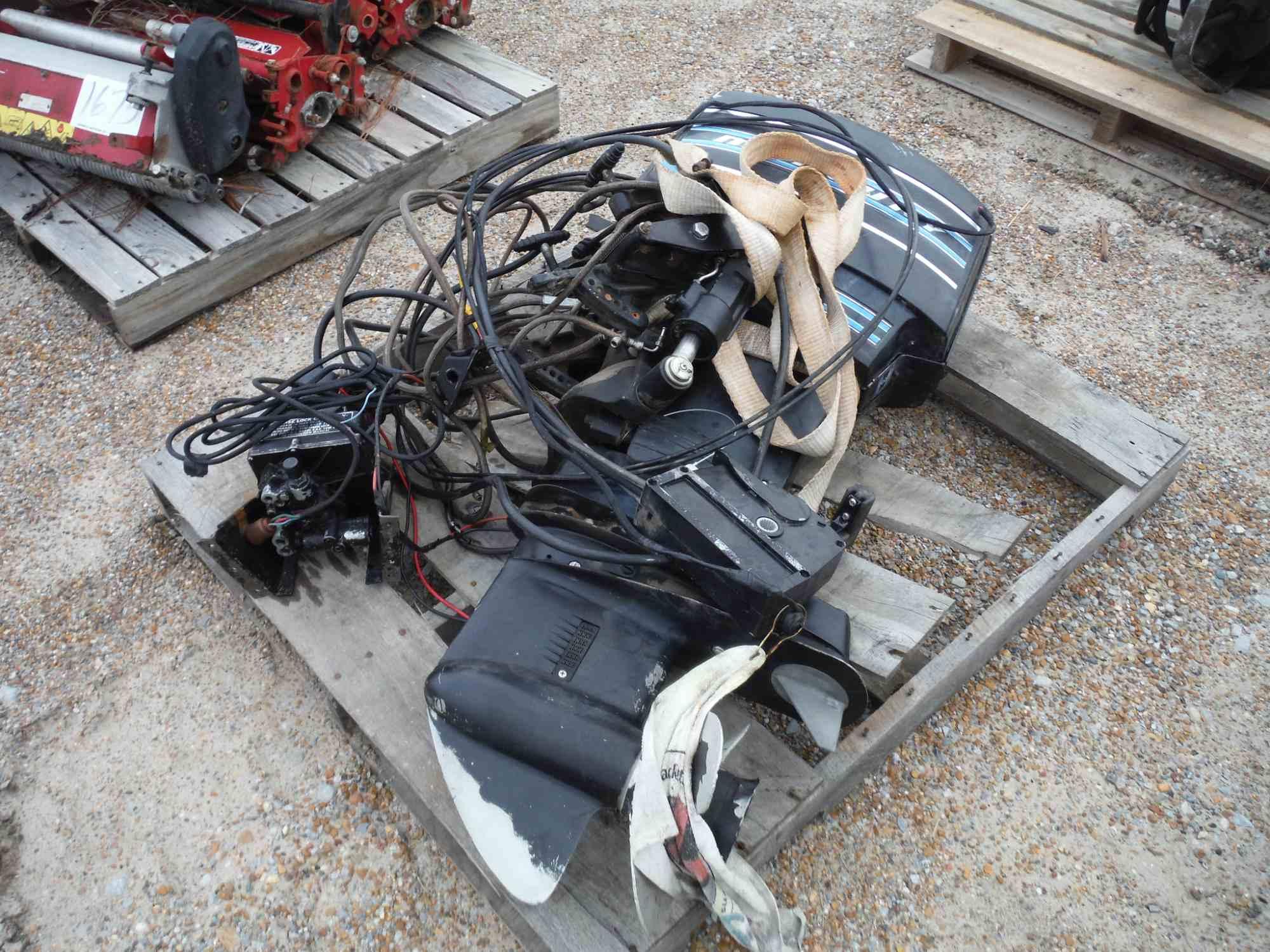 Mercury 65 Outboard Motor, s/n 3549841: w/ Cables & Controls