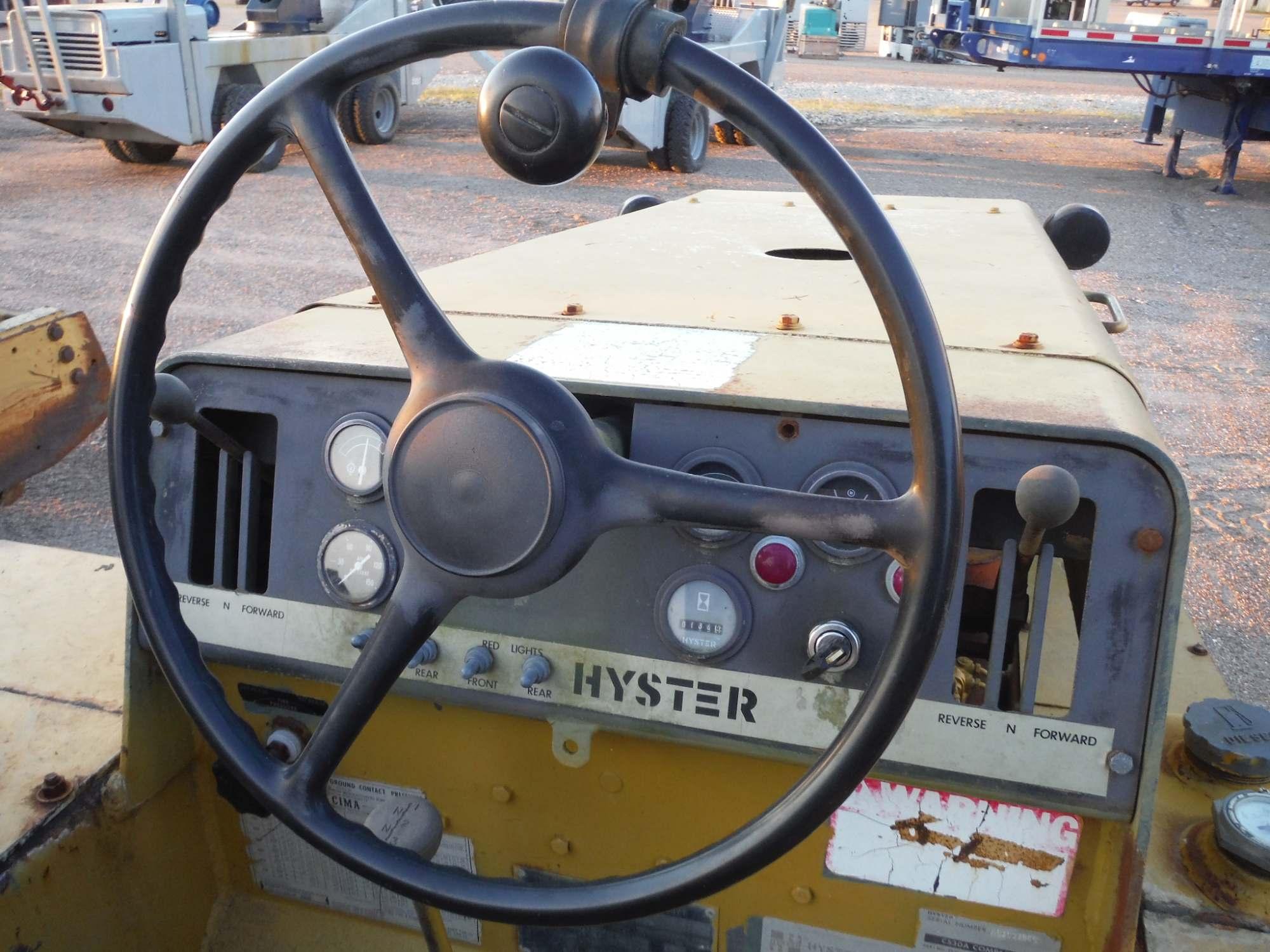 1986 Hyster C530A Pneumatic Roller, s/n A91C3785G (Salvage): (County-Owned)