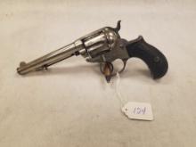 Colt DA 41 Cal.., 6-Shot, Single/Double Action, Pistol, Nickel Finish