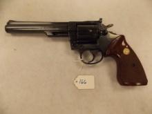 Colt Trooper, MKIII, .22 Magnum, 6" Barrel, Blued, Wood Grip, Soft Case