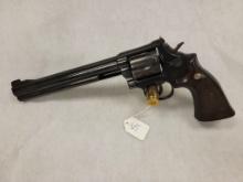 Smith & Wesson, Model 586, .357 Magnum, 8 1/4" Barrel, Blued, Wood Grips, 6