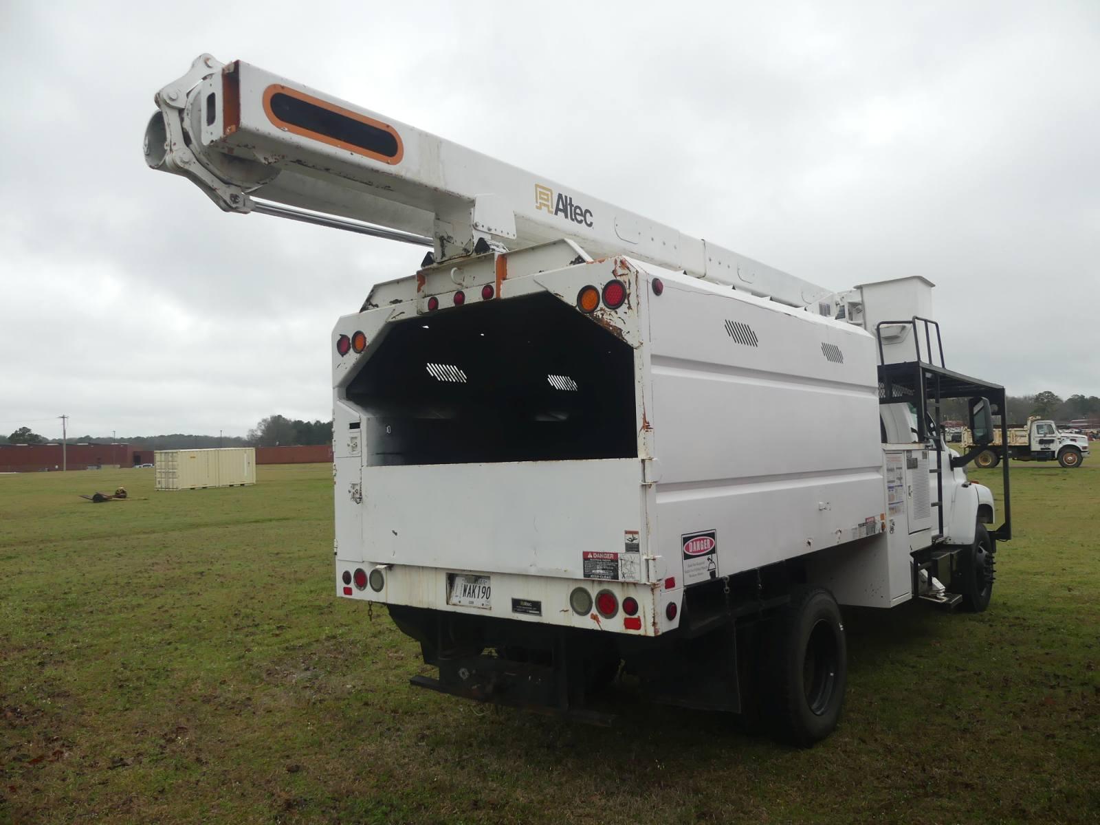 2008 GMC C7500 Topkick Bucket Truck, s/n 1GDL7C1G78F413351: Gas Eng., 6-sp.