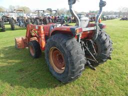 Kubota L3130 Tractor, s/n 45347: Loader, Meter Shows 8642 hrs