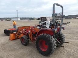 Kubota L3800D MFWD Tractor, s/n 61197: Rollbar, LA524 Loader w/ QC Bkt., Dr