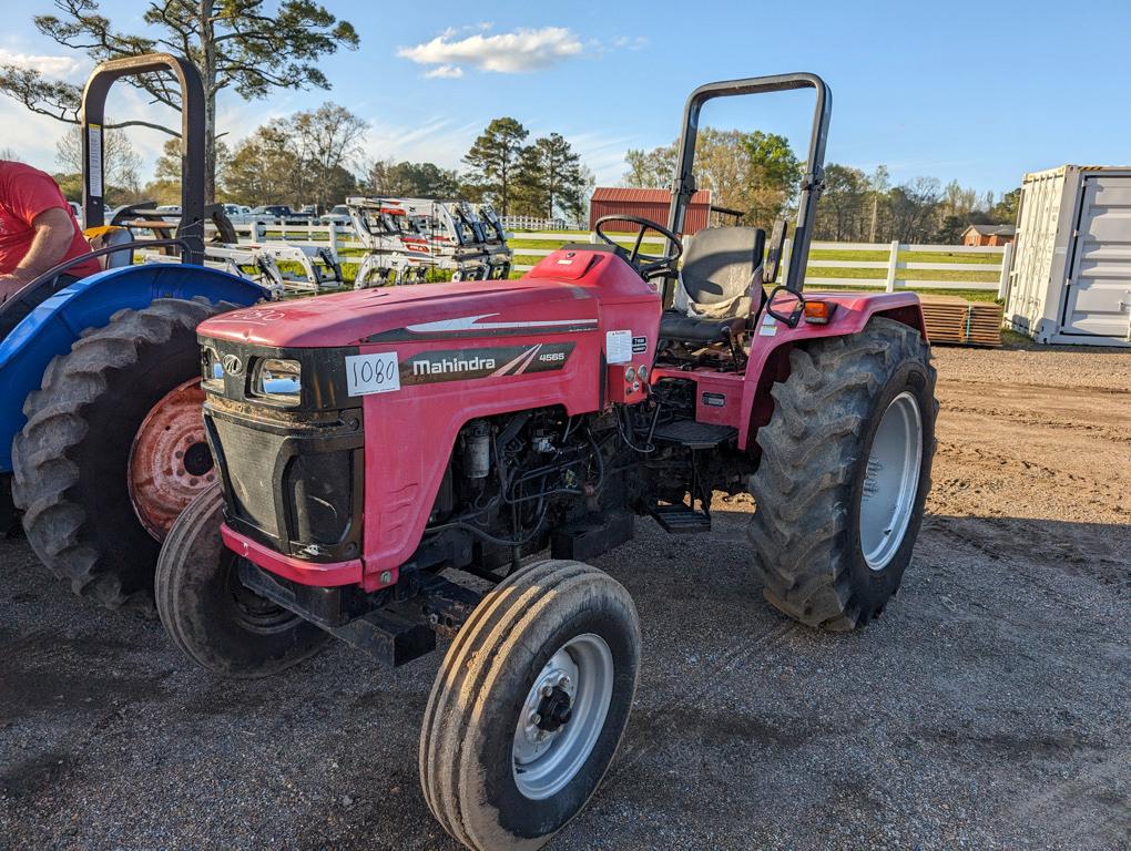 Mahindra 4565 Tractor, s/n P25TY2289: 2wd, Meter Shows 5347 hrs