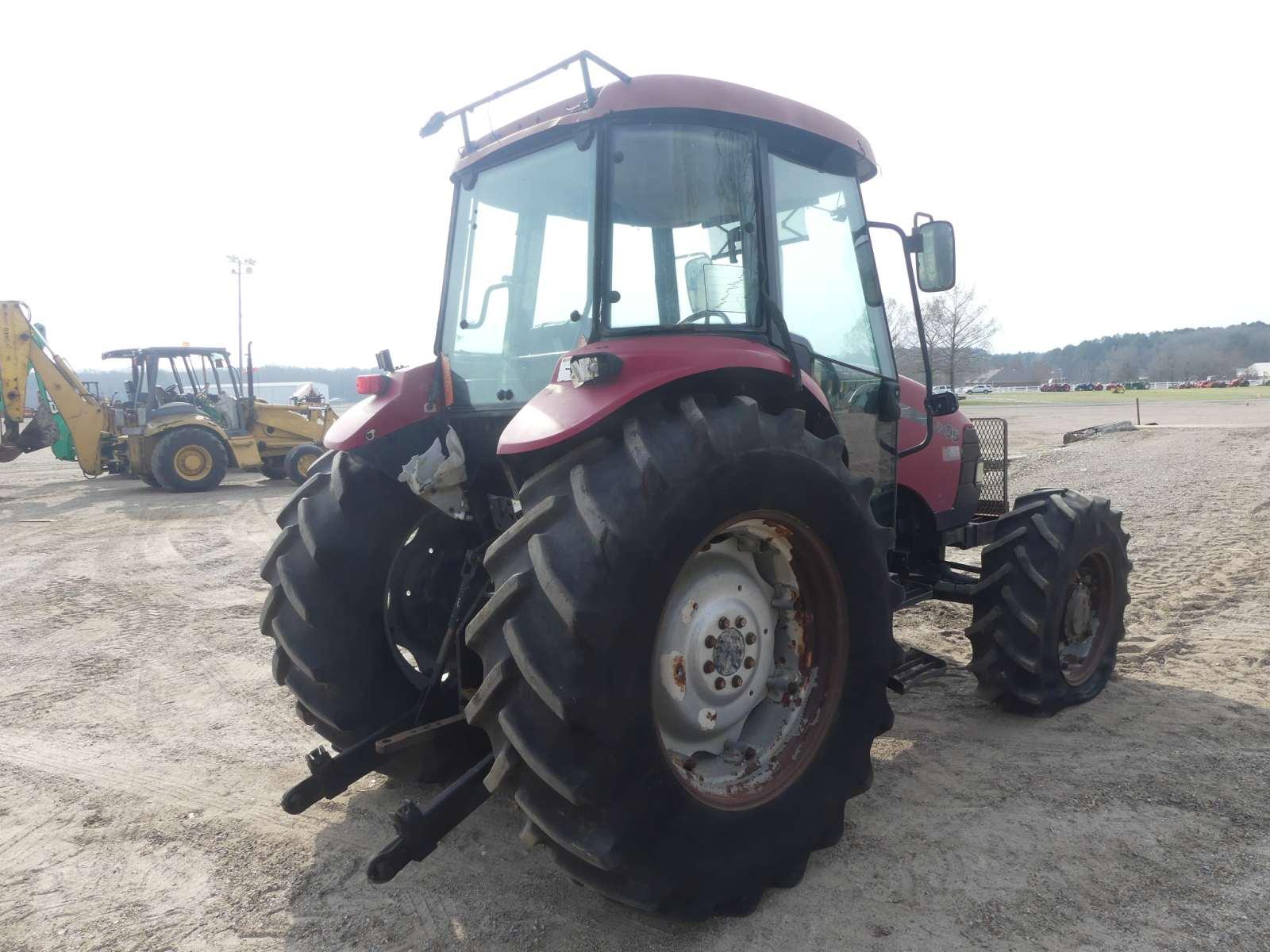 Case IH JX95 MFWD Tractor, s/n HFJ040078: C/A, Drawbar, PTO, Dual Remotes,