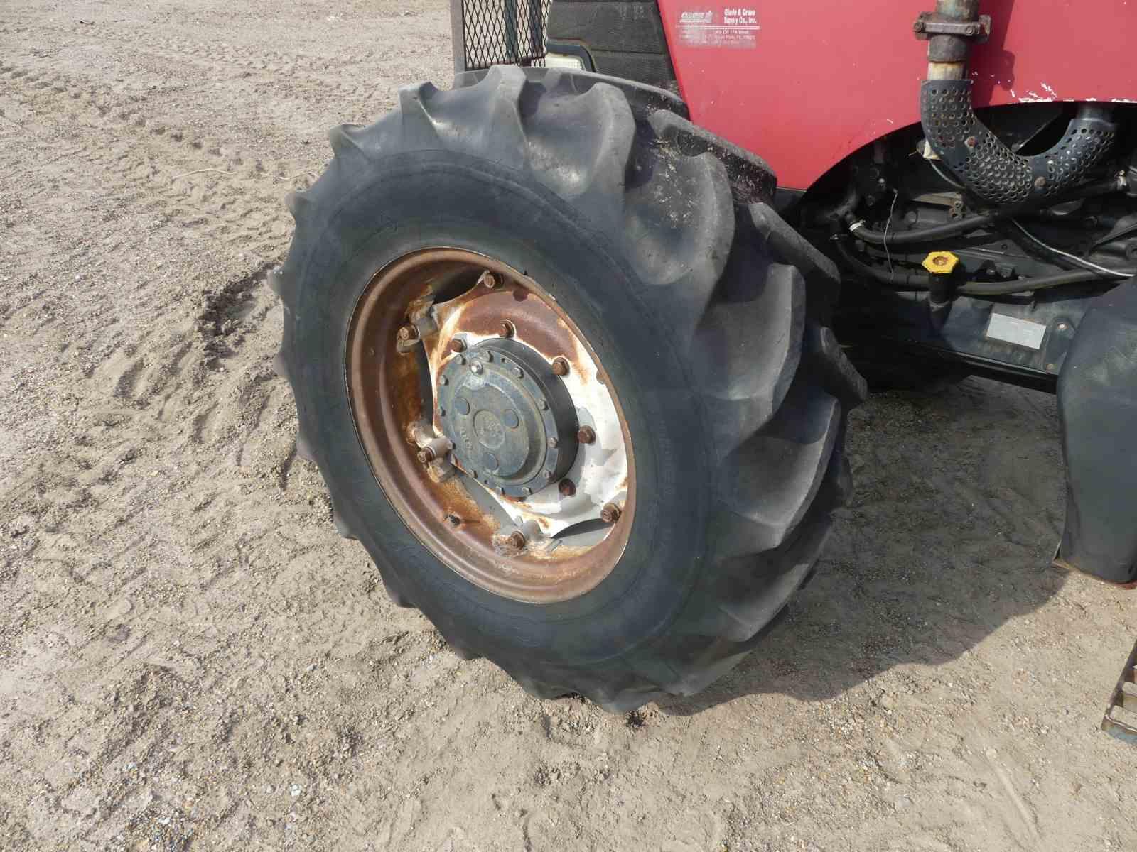 Case IH JX95 MFWD Tractor, s/n HFJ040078: C/A, Drawbar, PTO, Dual Remotes,