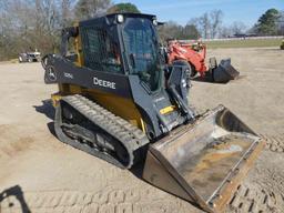 2021 John Deere 325G Skid Steer, s/n 1T0325GKHMJ392948: C/A, Hyd. QC GP Bkt