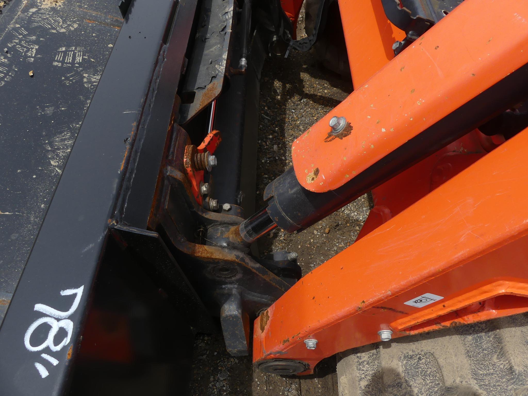 2022 Kubota SVL97-2 Skid Steer, s/n KBCZ064CPN1D69581: Canopy, 78" Bkt., Ru