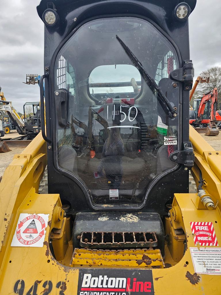 2020 Cat 299D3 Skid Steer, s/n DY901624: C/A, High Flow XPS, 2-sp., Warrant