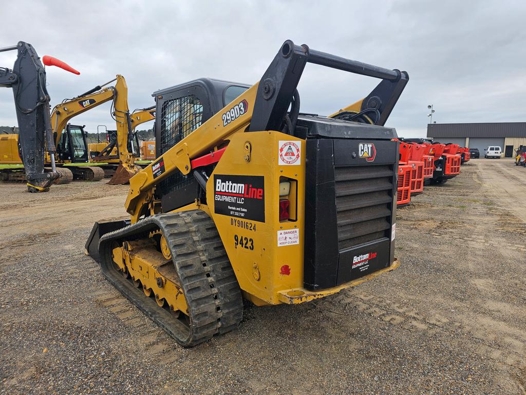 2020 Cat 299D3 Skid Steer, s/n DY901624: C/A, High Flow XPS, 2-sp., Warrant