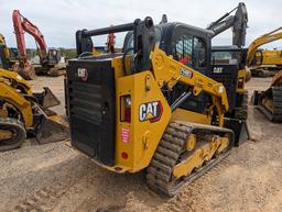 Cat 259D3 Skid Steer, s/n CW903300: C/A, 2-sp., Meter Shows 1362 hrs