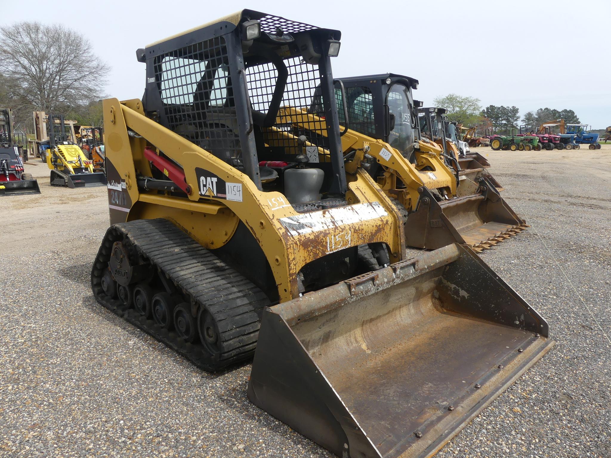 2006 Cat 247B Skid Steer, s/n MTL03338: Meter Shows 2958 hrs