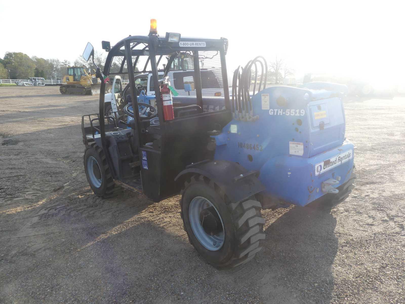 2016 Genie GTH-5519 Telescopic Forklift, s/n GTH5516M-5076: 5000 lb. Cap.,