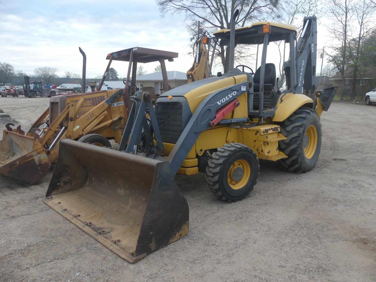 Volvo BL60 4WD Extendahoe, s/n BL60D10503: Canopy, Meter shows 1889 hrs