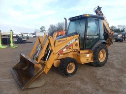 2006 Case 580SM Series 2 4WD Extendahoe, s/n N6C410905: Encl. Cab, GP Loade