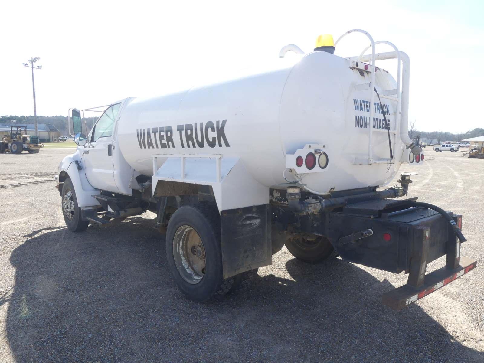 2003 Ford F650 Water Truck, s/n 3FDNF65A73MB02661: S/A, Cat Eng., 6-sp., Fr