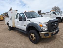 2012 Ford F550 Mechanic Truck, s/n 1FD0X5HT2CEA03749: 6.7L Diesel Eng., Rea